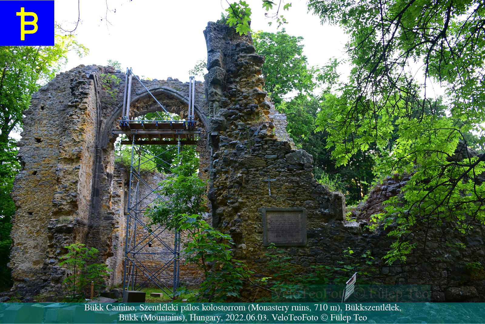 Szentléleki pálos kolostorrom, Bükk; Spirituális túra: Bükk Camino élménybeszámoló, Miskolc–Eger