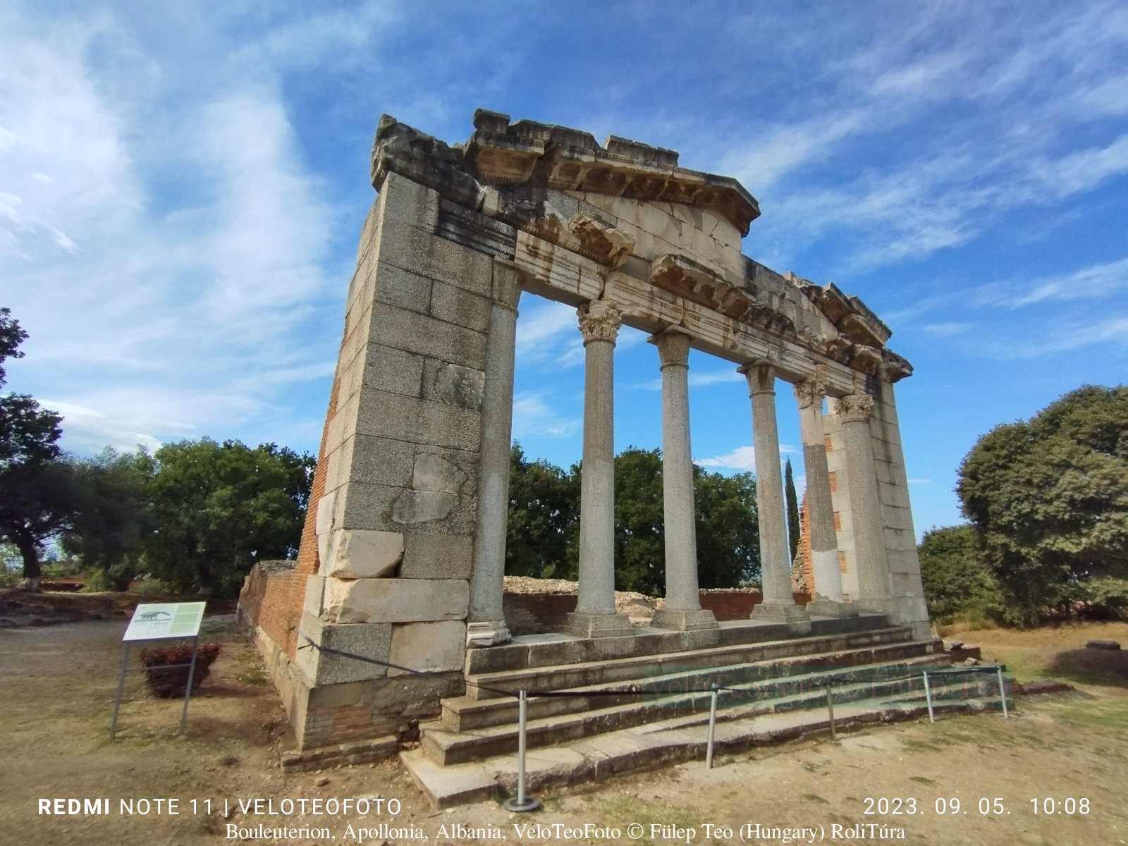 Bouleuterion, Monument of the Agonothets, Apollonia (Illiria), Albania.